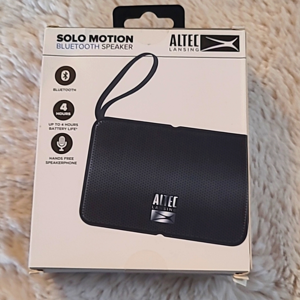 Solo motion Bluetooth speaker